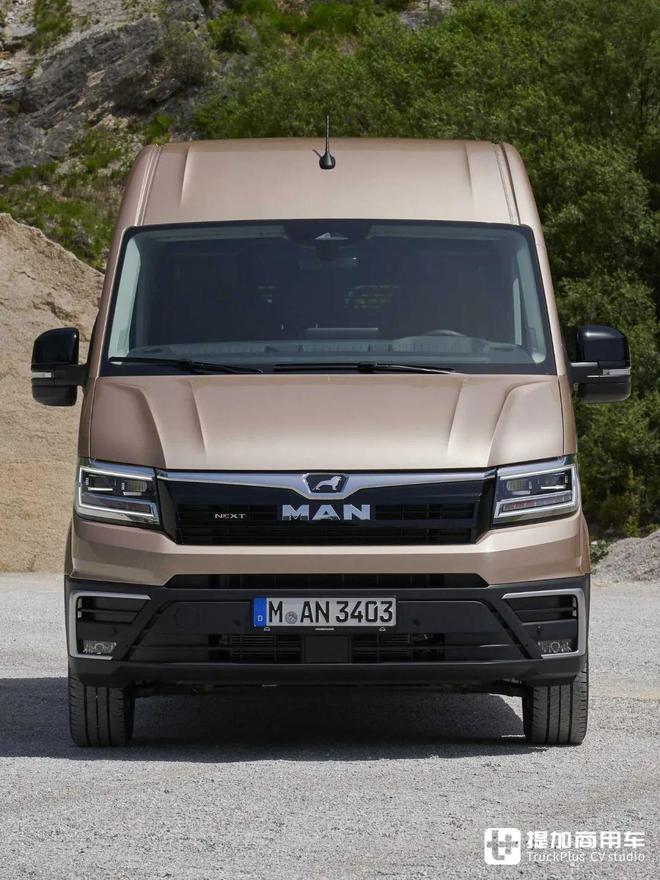 B型越野房车圣体？4x4全驱+智能座舱德国曼恩E Next Level厢货了解一下(图4)